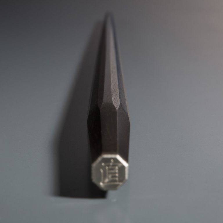 無双 十六角箸 黒檀